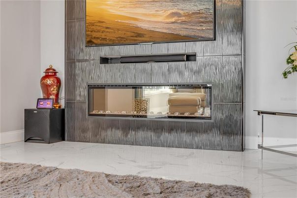 Fireplace, Interior, Marble
