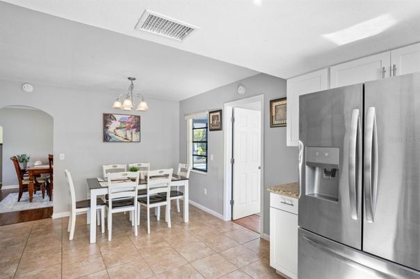 Dining room, Interior, Kitchen, Pendant Lights
