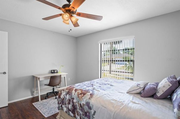Bedroom, Home Office, Interior, Wood Texture Flooring