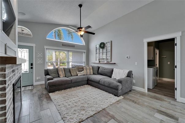 Fireplace, Interior, Living room, Wood Texture Flooring