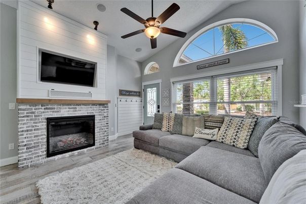 Fireplace, Interior, Living room, Wood Texture Flooring