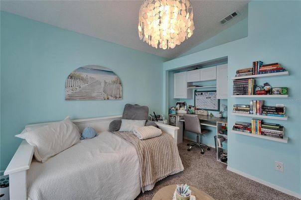 Bedroom, Chandelier, Home Office, Interior