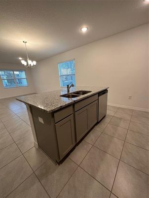 Chandelier, Interior, Kitchen, Recessed Lighting