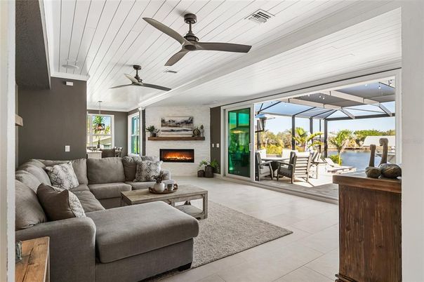 Dining room, Fireplace, Interior, Living room, Water
