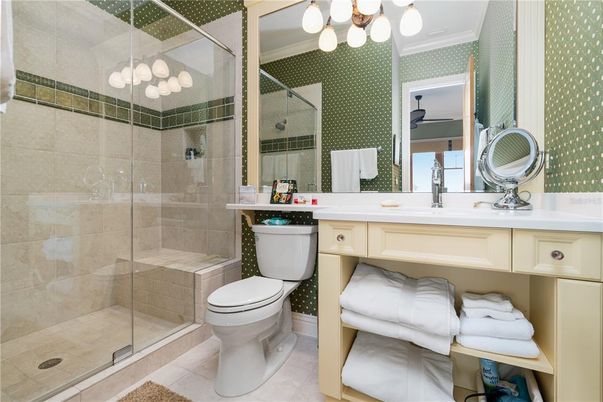 Bathroom, Glass Shower, Interior