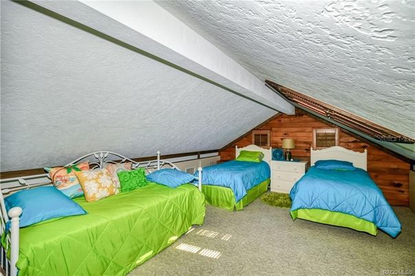 Bedroom, Interior, Wooden Walls