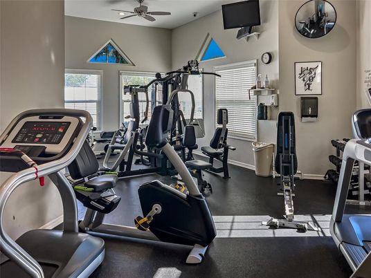 Fitness Equipment, Gym, Interior