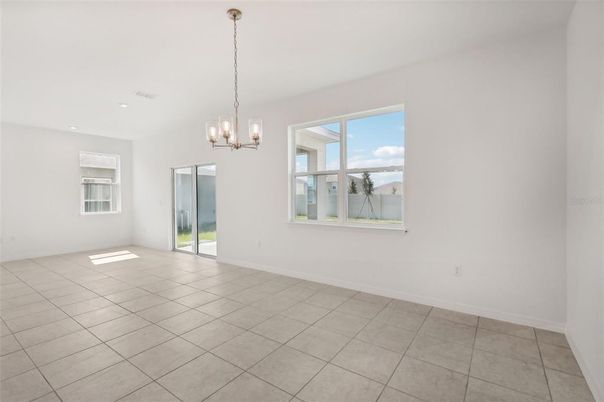 Chandelier, Empty room, Interior, Recessed Lighting