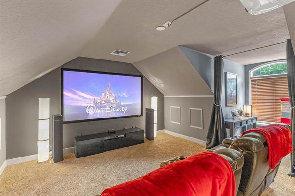 Interior, Projection Screen, Theatre Room
