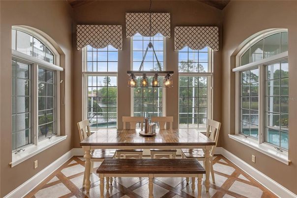 Dining room, Interior, Pendant Lights