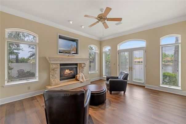 Fireplace, Interior, Living room, Wood Texture Flooring