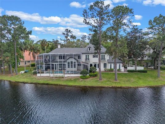 Exterior, Facade, Lake, French Provincial