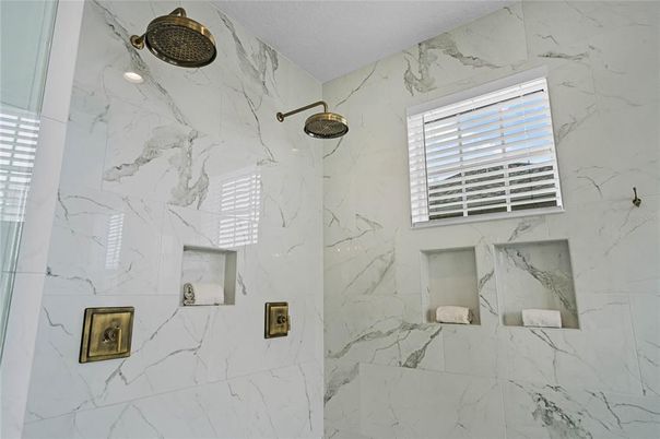 Bathroom, Interior, Marble Walls