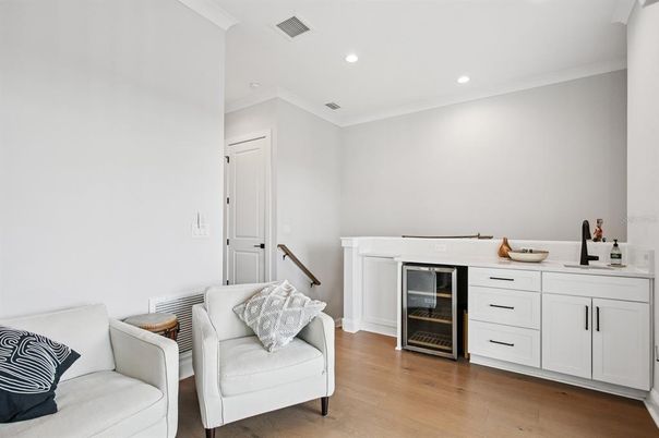 Interior, Recessed Lighting, Wood Texture Flooring