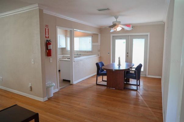 Dining room, Interior, Wood Texture Flooring