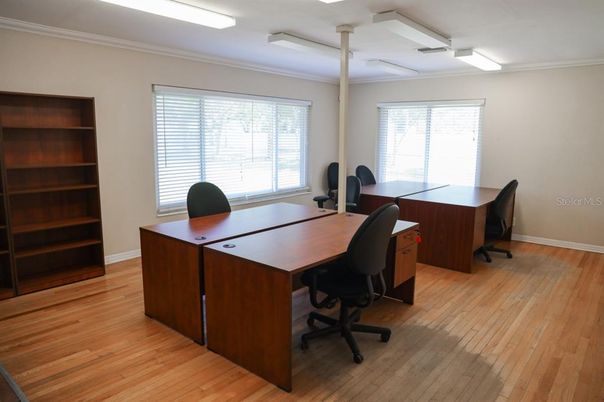 Home Office, Interior, Wood Texture Flooring