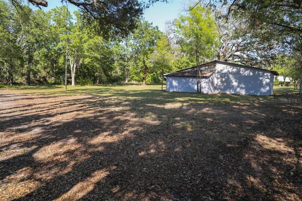 Backyard, Detached Garage, Exterior