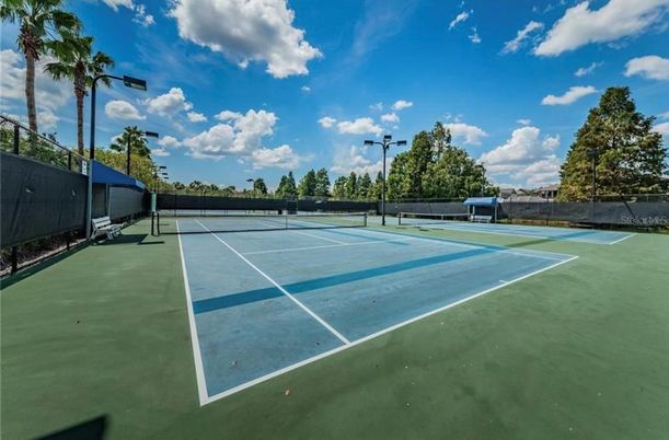 Exterior, Tennis Courts