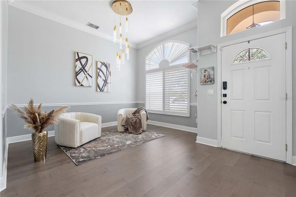 Interior, Pendant Lights, Wood Texture Flooring