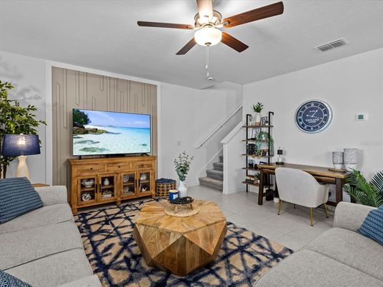 Home Office, Interior, Living room