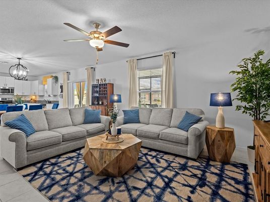 Interior, Kitchen, Living room, Pendant Lights