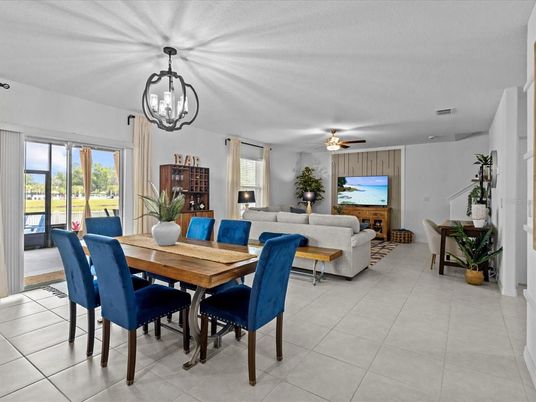 Dining room, Interior, Living room, Pendant Lights