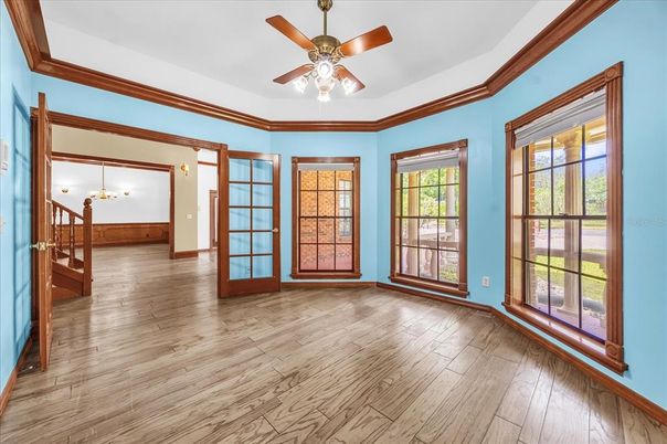 Empty room, Interior, Wood Texture Flooring