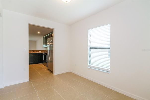 Empty room, Interior, Kitchen, Recessed Lighting