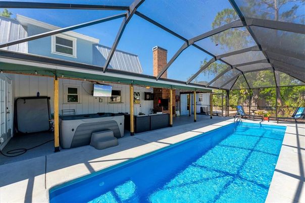 Glass Ceilings, Interior, Pool, Sun Room