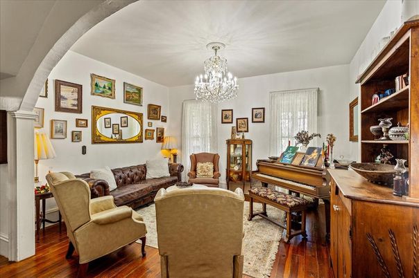 Chandelier, Interior, Living room, Piano, Wood Texture Flooring