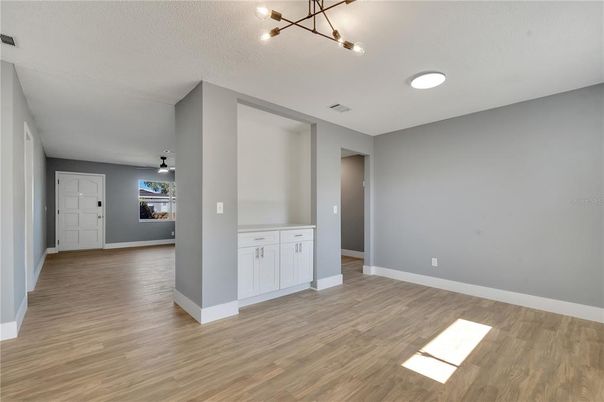 Empty room, Interior, Wood Texture Flooring