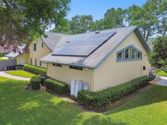 Backyard, Exterior, Solar Panels