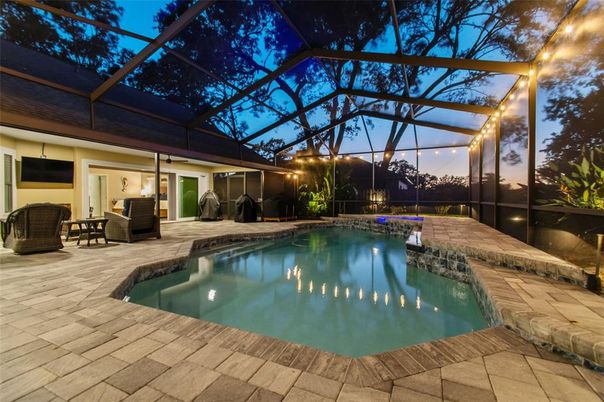 Glass Ceilings, Interior, Pool, Sun Room