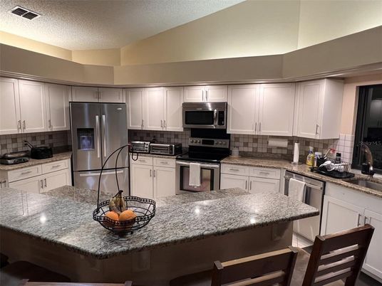 Interior, Kitchen, Stainless Steel Appliances