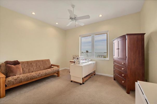 Home Office, Interior, Recessed Lighting