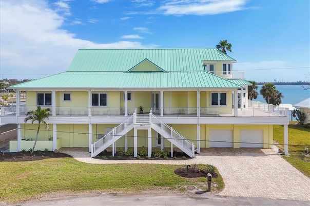 Attached, Exterior, Facade, Water, Farmhouse