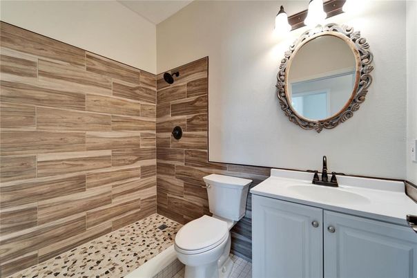 Bathroom, Interior, Wooden Walls