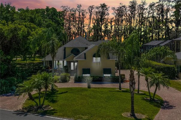 Backyard, Exterior, Facade, Mediterranean
