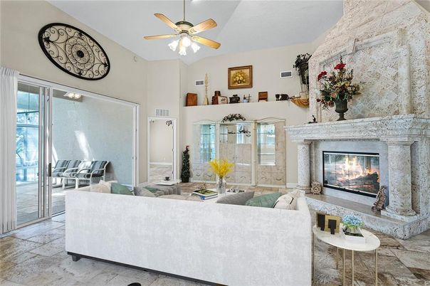 Fireplace, Interior, Living room