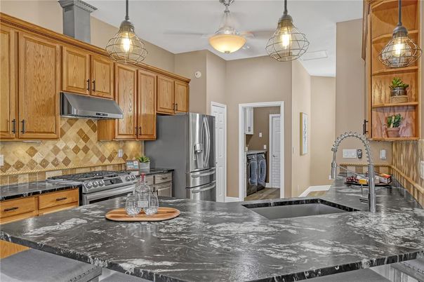 Interior, Kitchen, Pendant Lights