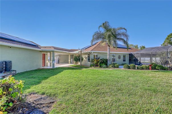 Backyard, Exterior, Solar Panels