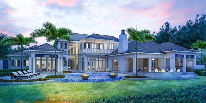 Backyard, Exterior, Facade, French Provincial