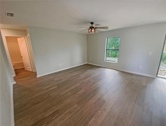 Empty room, Interior, Wood Texture Flooring