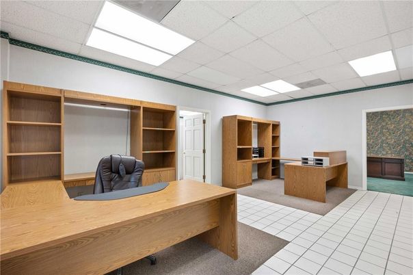 Home Office, Interior, Recessed Lighting