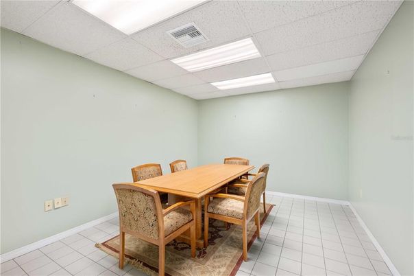 Dining room, Interior, Recessed Lighting
