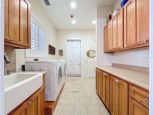 Interior, Recessed Lighting, Washer