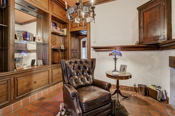 Chandelier, Home Office, Interior
