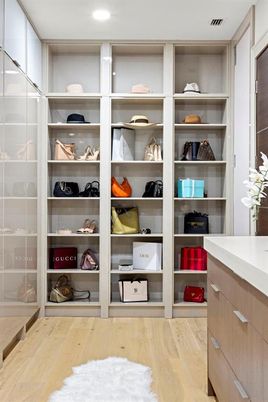 Interior, Recessed Lighting, Walk-in Closets, Wood Texture Flooring