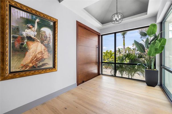 Interior, Pendant Lights, Wood Texture Flooring