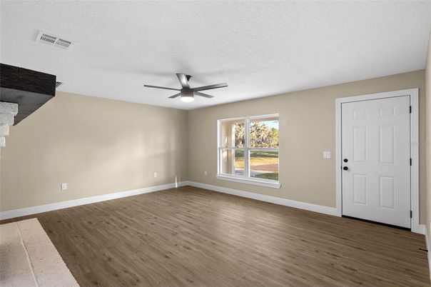 Empty room, Interior, Wood Texture Flooring